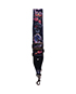 Valentino Camubutterlfy Guitar Strap, front view